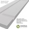 Ekena Millwork True Fit PVC Two Equal Raised Panel Shutters, Hailstorm Gray, 12W x 42H, PR TFP101RPF12X042ST - alternate 2